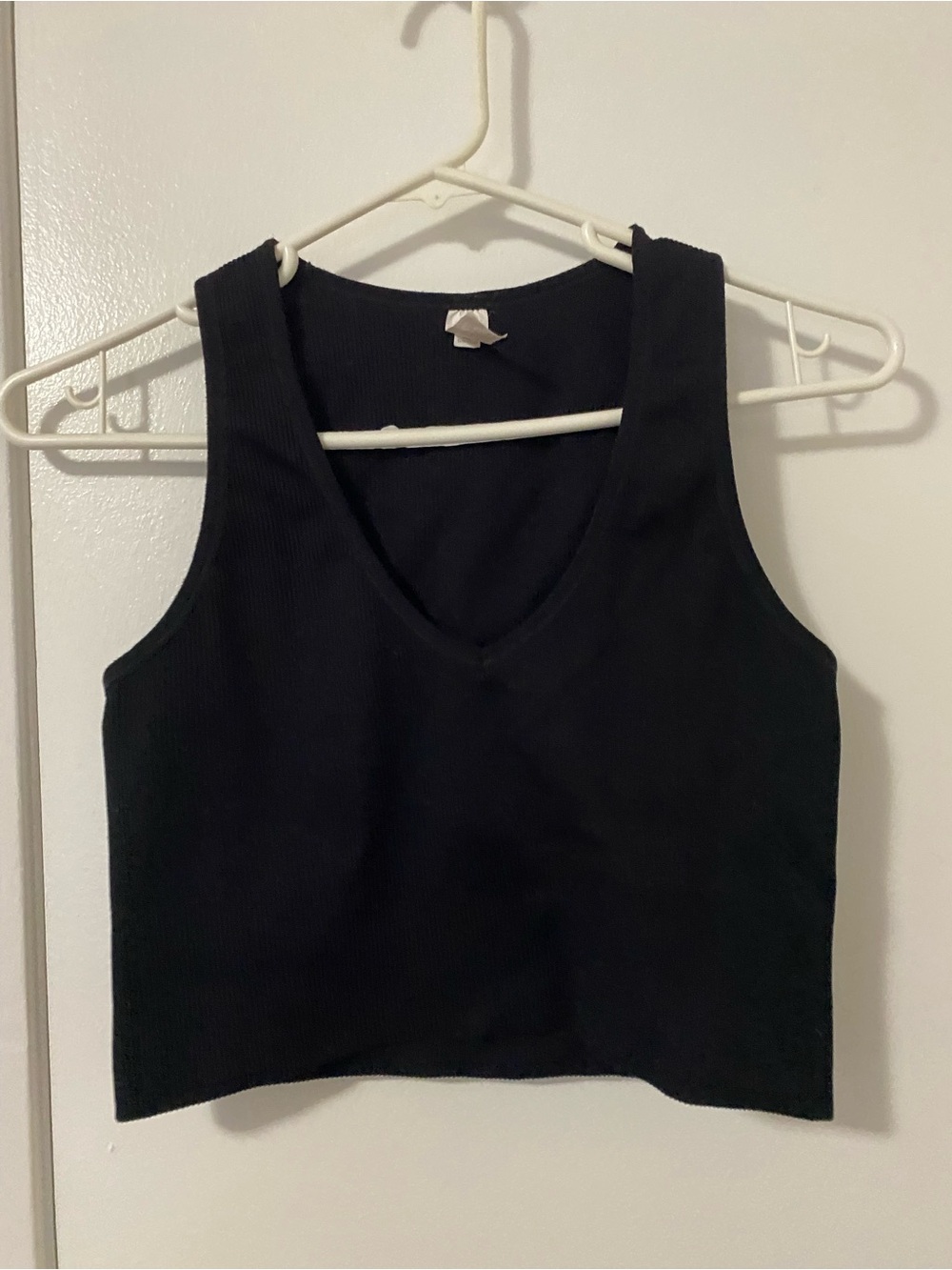 90 degree by reflex black cropped tank/sports bra